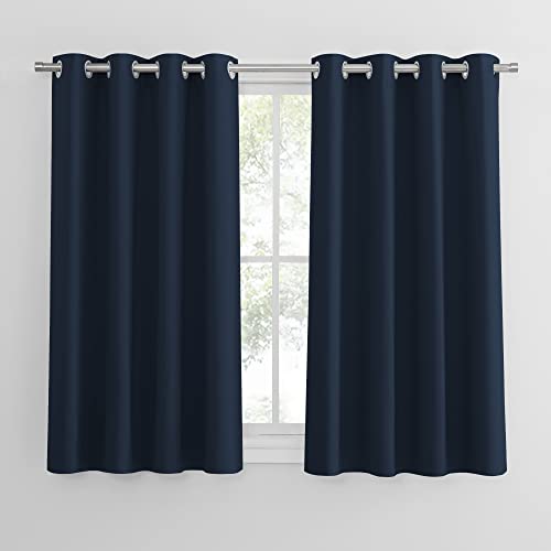 Produktbild: pony dance thermovorhänge, isolierend, dunkelblau, 2er-set, 145 x 140 cm, verdunkelungsschutz