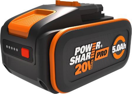 worx wa3645 powershare pro akku 20v 5,0 ah für 58,22 euro statt 80 euro