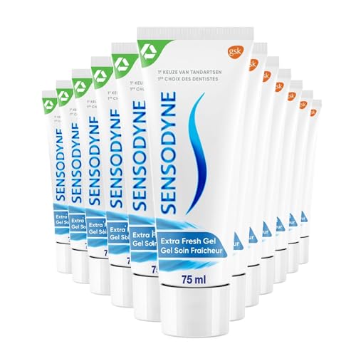 Produktbild: sensodyne extra fresh gel zahnpasta 12 x 75 ml packung