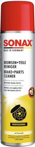 sonax bremsen- und teile-reiniger 400 ml entfernt bremsstaub, öl, fett, silikon
