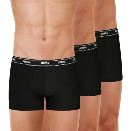 athena herren unterwäsche my petits prix noir 3er pack