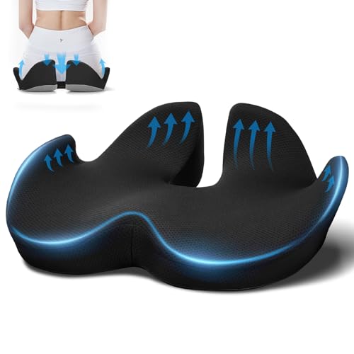 Produktbild: ajiteogy ergonomisches sitzkissen für bürostuhl, orthopädisches druckentlastung kissen