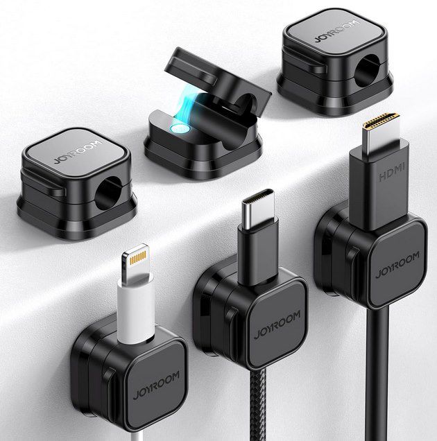 6x kabelclips von joyroom selbstklebend für 4,99 statt 10