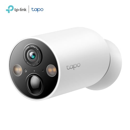 tp-link tapo c425 außenkamera akku, 2k, wlan, 10000-mAh, 150 fov, solarpanel unterstützt
