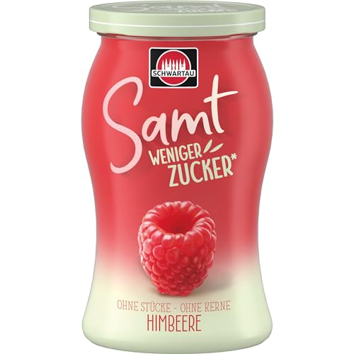 Schwartau Samt Himbeere, zuckerreduzierter Fruchtaufstrich, 255g