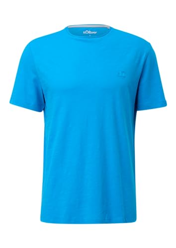 s.Oliver Herren T-Shirt 2146584, blau grün 6290, Größe S