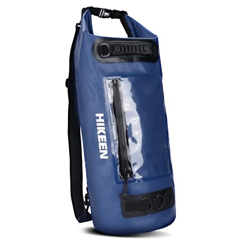 boosteady dry bag 20l ipx7 mit touchscreen und doppelreißverschluss