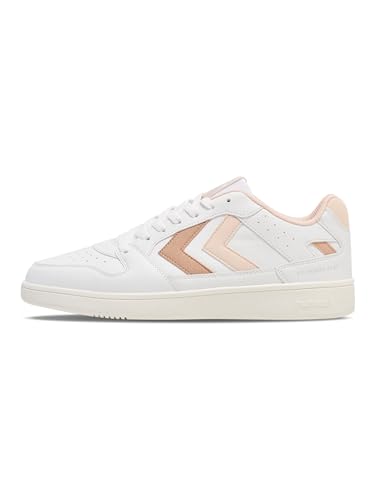 hummel sneaker damen st. power play white soft pink mahogany rose 38 eu