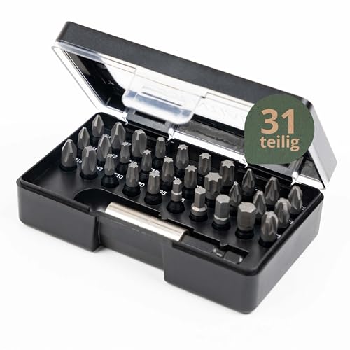 Produktbild: wiha impact bit set 31-teilig mit bitbox, zoll und metrik