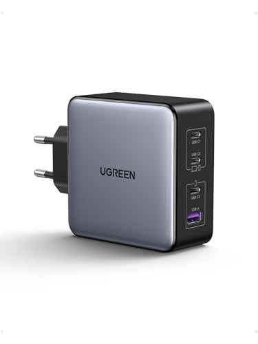 UGREEN 140W USB-C Ladegerät 3x USB-C 1x USB-A PD 3.1 GaN
