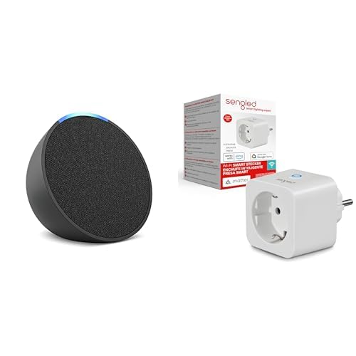 echo pop anthrazit 2er pack, sengled smart plug, kompatibel mit alexa smart home
