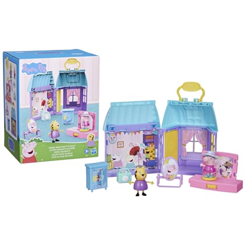 Peppa Pig Tanzparty Set mit 2 beweglichen Figuren
