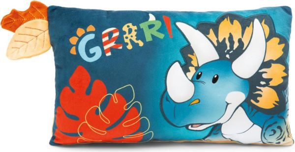 nici dino cerastupsy kuschelkissen 43 x 25 cm für 14,99 euro