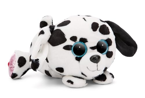 nici glubschis dalmatiner dotti 25cm kuscheltier hund mit glitzeraugen, liegend