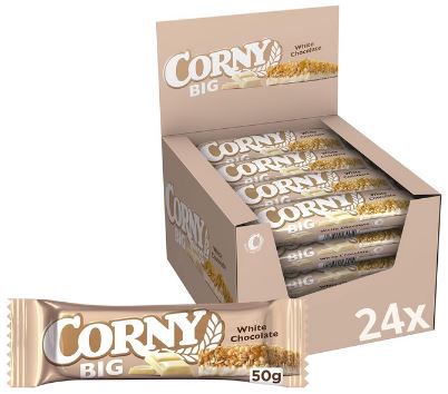 corny big weiße schokolade müsliriegel 24x ab 14,22 euro statt 19 euro