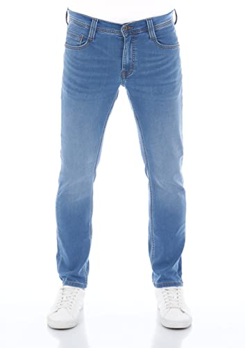 MUSTANG Herren Jeans Stretch Tapered Oregon K Denim Baumwolle W 30 L 30 Medium Blue