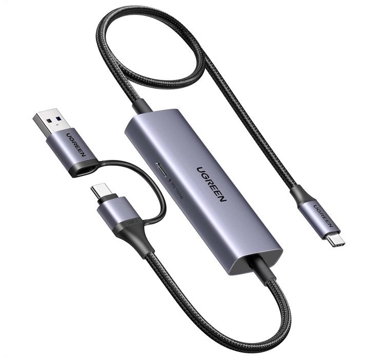 ugreen video capture card mit pd 100w für 25,49 euro statt 30 euro