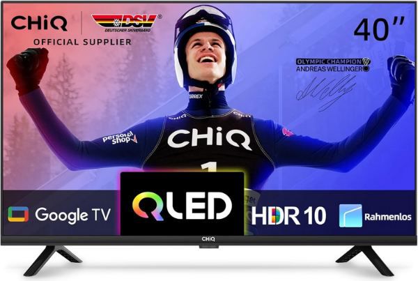 4K qled tv chqiq l40qh7g 40 Zoll 60Hz für 209 Euro statt 246 Euro