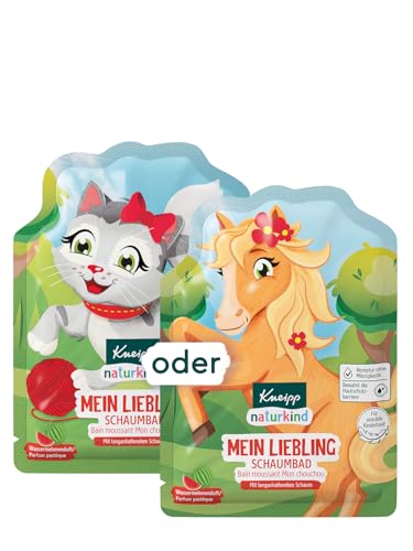 kneipp naturkind schaumbad mit mandelöl und wassermelonen-extrakt, ab 3 jahren, 40 ml