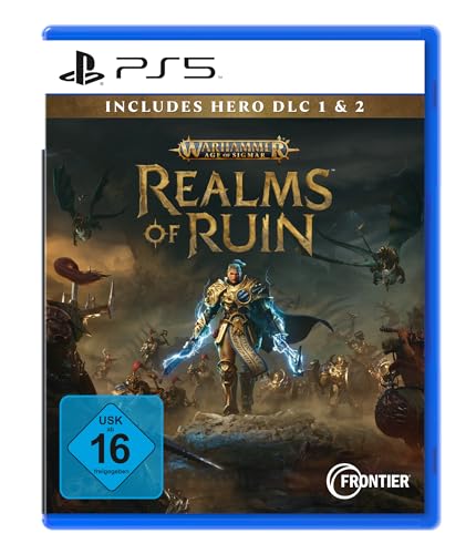 warhammer age of sigmar: realms of ruin - fireshine games disc version ps5 inkl. hero dlc 1+2