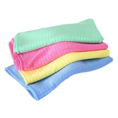 gleavi mikrofaser reinigungstücher 4 pack weich geeignet für küche und haushalt