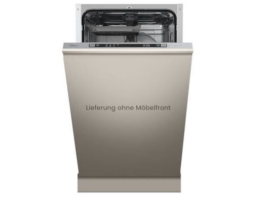 midea sv 5.14k10c vollintegrierter geschirrspüler 45cm für 391 euro