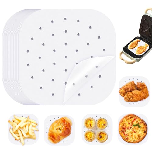 100 stück airfryer backpapier perforiertes pergamentpapier für heißluftfritteuse