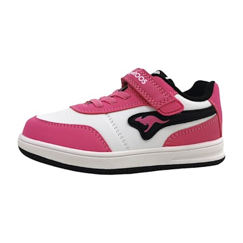 kangaROOS sneaker kinder k-cpi tive ev daisy pink jet black 21 eu