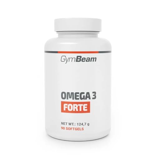 omega 3 kapseln forte, 330mg epa, 220mg dha, mit vitamin e, 90 kapseln - gymbeam