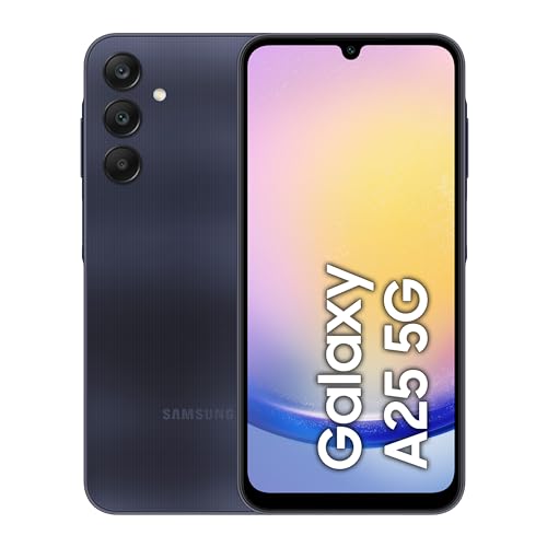 samsung galaxy a25 5g smartphone, 6,5 zoll display, 128 gb speicher, schwarz