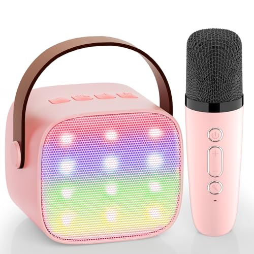 karaoke mikrofon kinder - mini karaoke maschine für mädchen, geschenk 3-10 jahre