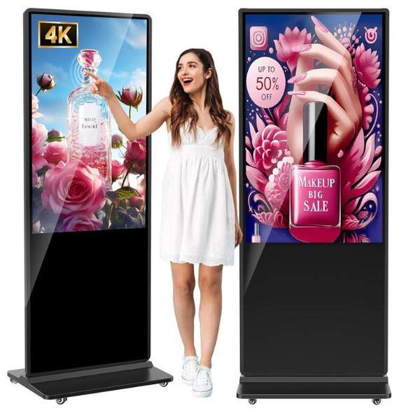 yckjnb digitale kundenstopper 55 zoll mit touch 40% rabatt auf 1199