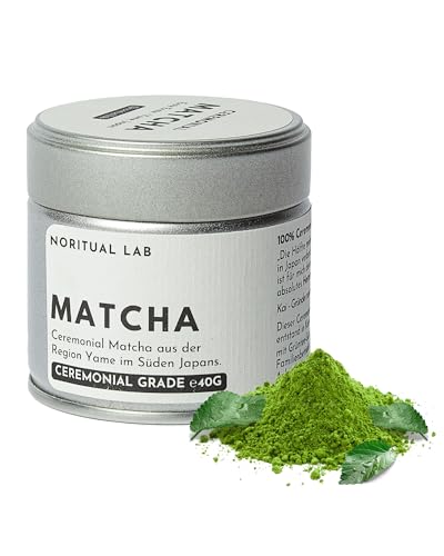 ceremonial matcha pulver aus japan, ceremonial grade, 100% natürlich, 40g