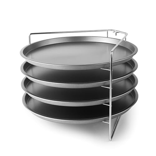 Produktbild: LACOR Pizzabackautomat, Kohlenstoffstahl, 4 Bleche, Rutenhalter, hochtemperaturbeständig