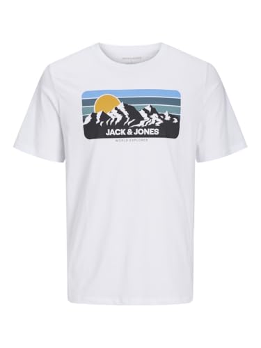 jack&jones junior t-shirt jjpeak kurzarm crew neck für kinder