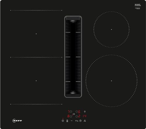 neff v56nbs1l0 induktionskochfeld schwarz, 4 kochzonen, powerstufe