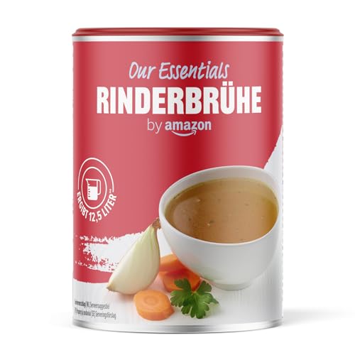 rinderbrühe 250g von by amazon, ergibt 12,5l flüssigkeit