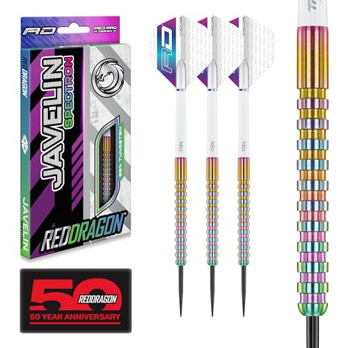 red dragon darts javelin spectron 26g 85% wolfram dartpfeile mit flügen und schäften