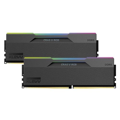 klevv cras v ddr5 rgb 32gb 7600mhz cl36 gaming arbeitsspeicher ram kit