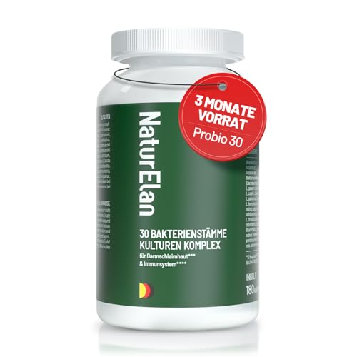 probiotika plus kulturen komplex 180 kapseln 30 bakterienstämme 20 mrd kbe vegan darmflora