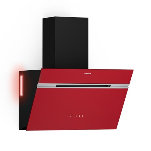 Produktbild: klarstein alina dunstabzugshaube 60cm kopffreihaube 600 m/h mit touch control und led
