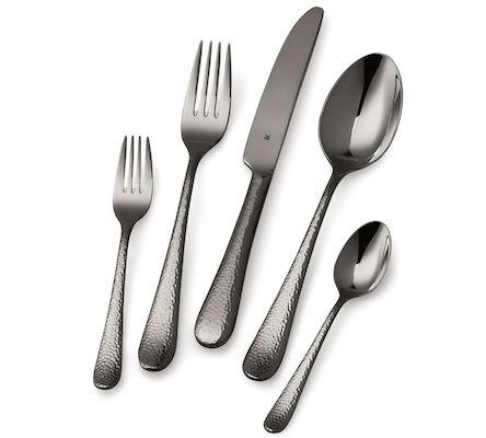 wmf besteck-set sitello 30-teilig midnight-edition für 138,99 statt 258