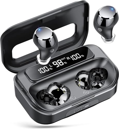 lekaby bluetooth kopfhörer kabellos in ear 100 std spielzeit 4 enc mic tiefen bass