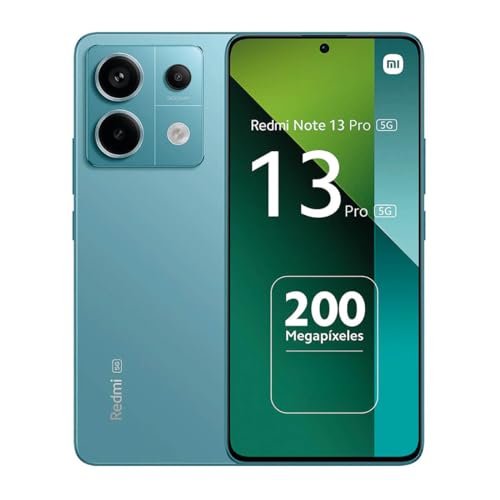 xiaomi redmi note 13 pro smartphone, 5000 mAh, 67 w turboaufladung, blau