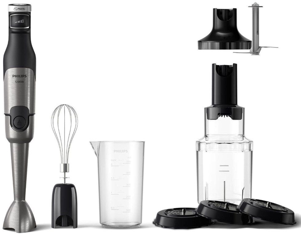 philips stabmixer 5000-Serie mit 3 aufsätzen für 53,14 euro statt 77 euro