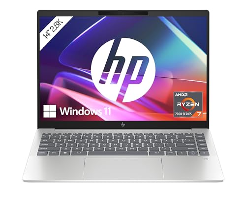 hp pavilion plus laptop 14 zoll 2.8k oled 120hz amd ryzen 7 7840u 16gb 1tb ssd wx 11