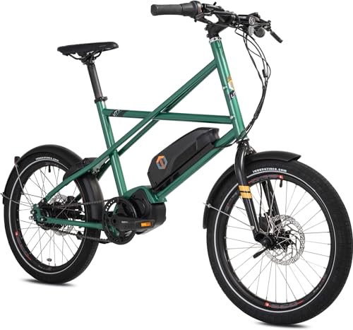 techniBike utv 7 akku 504 wh, emerald green, cooper bike