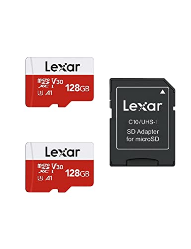 lexar micro sd karte 100 mb/s, microSDXC mit sd-adapter, a1, u3, c10, v30, 4k