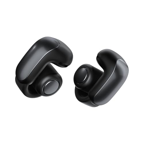 bose ultra open earbuds schwarz, 8 stunden akkulaufzeit, bluetooth 5.0