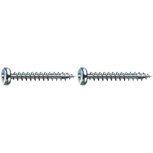 SPAX Universalschraube 4,0x30 mm, 200 Stück, Halbrundkopf, Vollgewinde, WIROX